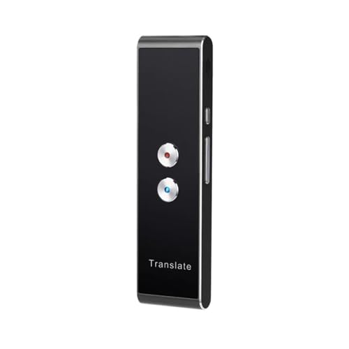 Sprachabrechner, Übersetzer, T8 Intelligent Speech Translation Machine Simultane Translation Smart Translator 42 Sprache WiFi Interpreter Tourism, For Travel Business Learning (Nero) FANDIAO