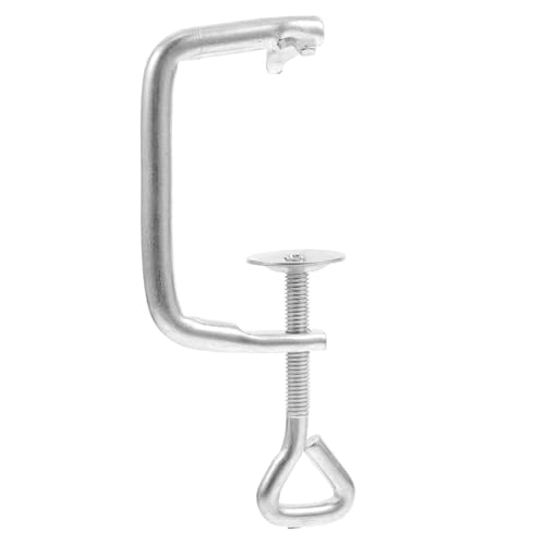 SOPOTUTU Universeller Befestigungsclip für Nudelmaschinen und Fleischwolf Metall Ersatzteil Robuste Klemme für Nudelmaschinenzubehör Einfache Installation Reparaturclip