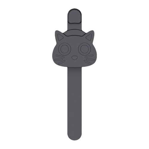 demaxiyad Magnetische Lesezeichen, niedliche Katze, Lesezeichen aus Silikon, lustig, für Frauen, Jugendliche, Lehrer, Studenten, Romane, Comics, Dokumente, Rezepte