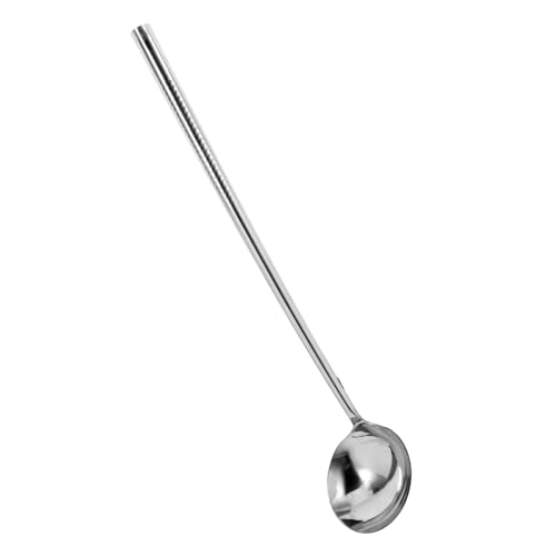 VALICLUD Edelstahl Kochlöffel Dicke Multifunktions schöpfkelle für Rühren und Servieren Langlebiges Küchenutensil mit Ergonomischem Griff für Haushalt und Gastronomie Spülmaschinenfest