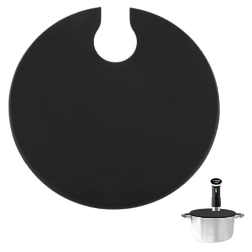 Sous Vide Precision Cooker Silicon Deckel - hitzebeständige Abdeckung, Reduzierung der Verdunstung | Universale Fit Cooking Deckel, Sous Videliden, Sous Vide