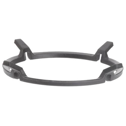 EXHUMKY Wok Ring Prong Rutsch Gusseisen für Gasherd Stabiler Wok Stützring mit Hitzebeständiger Unterlage Verbessert und Sorgt für Gleichmäßige Wärmeverteilung