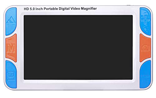 5 Zoll Bildschirm Digitale Handlupe Visuelle Elektronische Lesehilfe Für Sehbehinderte (5' Upgraded Version)