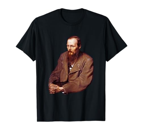 Porträt von Fjodor Dostojewski von Vasily Perov T-Shirt