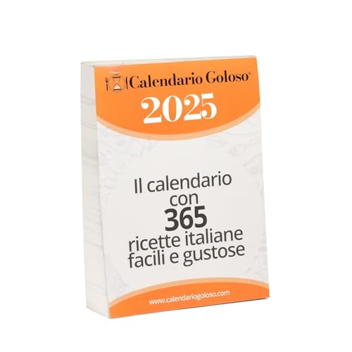 Kochkalender 2025 | GOLOSO Rezeptbuch | Ein Buch mit 365 Rezepten der italienischen Tradition | Geschenkidee für das ganze Jahr | Format A5