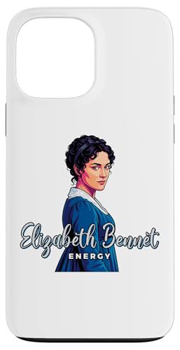 Hülle für iPhone 13 Pro Max Elizabeth Bennet Energie Stolz und Vorurteil Jane Austen