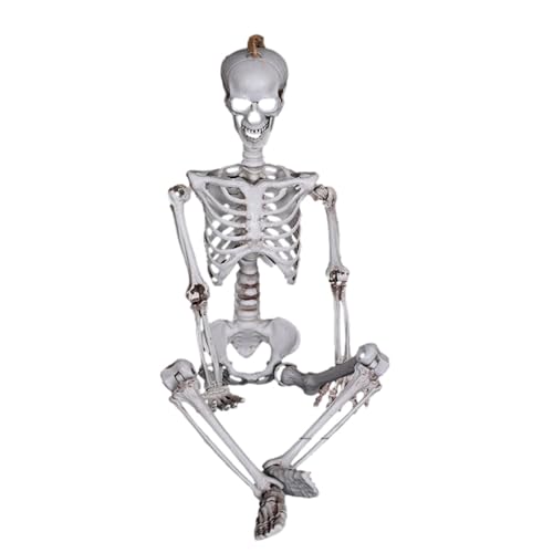 Resin Halloween Skeleton Bones Realistische Dekoration Spukhaus Skelettknochen Roman Ghost Festival The Little Ruton Figur Halloween Skeleton Tools House Gar