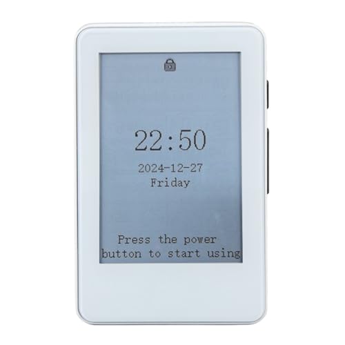 E Buchleser mit 2.7 in Touchscreen Electric Tinte Display, Support Electric Book, Bluetooth Connection, Musikwiedergabe, E -Readers MP3 -Player für Kinder Erwachsene