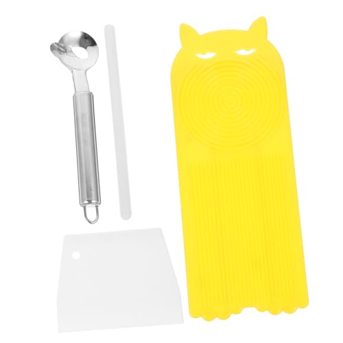 Mikinona 1 Set Multifunktionales Hanfbrett Zubehör Schneidemaschine Kochbuch Manuelle Schüssel Zauberstab Wraps Hausgemachter Nudeltopf Mit Sieb Deckel Trockner Geschirrtöpfe
