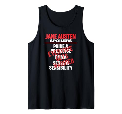 Jane Austen Spoilers Jeder heiratet lustig Tank Top