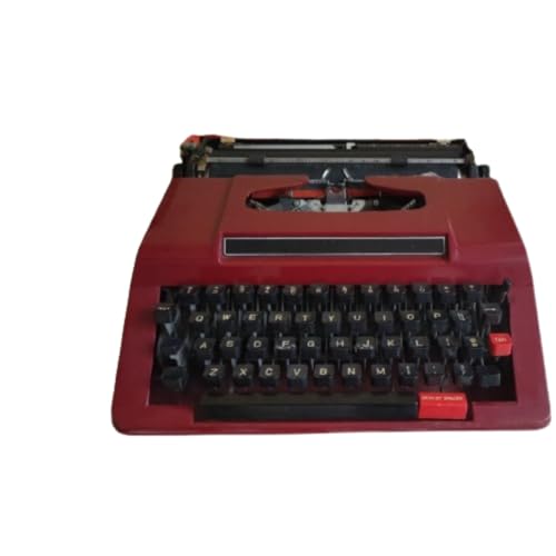 YJYJY Vintage-Schreibmaschine im mechanischen Stil, dekorative Ornamente, Sammlerstücke, Büroartikel, Dokumente, Briefumschläge, Notizen, Roman