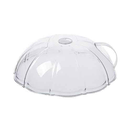 Mikrowellendeckel | Speiseschutz für Backofen | Transparenter Spritzschutz für Mikrowelle und Küche zu Hause