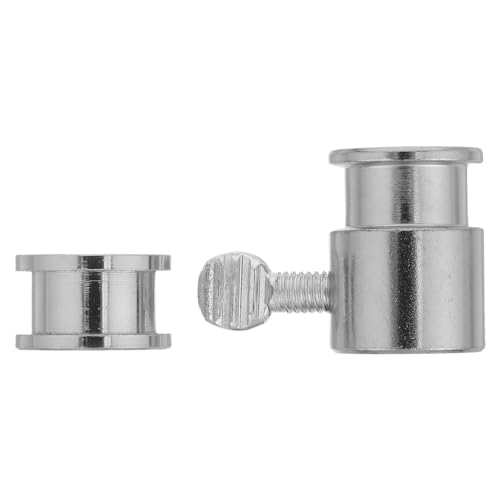Gogogmee Rotisserie Spieß Ausgleichsschrauben mit Verchromten Limit-hülsen aus Eisen Langlebiges Grillzubehör für Gasgrill Stabile Spießhalterung für Gleichmäßiges Grillen bei