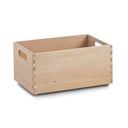 Zeller 13306 Allzweckkiste, Buche lackiert 30 x 20 x 15 cm