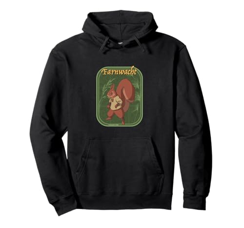 Mittelalterlicher Eichhörnchenkrieger - Tiril aus Farnwacht Pullover Hoodie