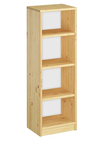 Erst-Holz® Holzregal Bücherregal Verschiedene Höhen Wandregal Massivholz Kieferregal V-90.82-40, Länge:120 cm
