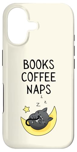 Hülle für iPhone 17 Cozy Mystery Reader. Bücher Coffee Naps