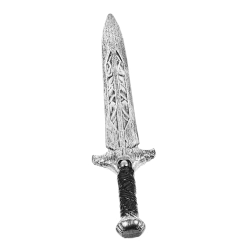 OATIPHO Tragbares Roman Cosplay Prop aus Breites Silbernes Modell Leicht und Bruchsicher für Kostüm Party und Rollenspiel