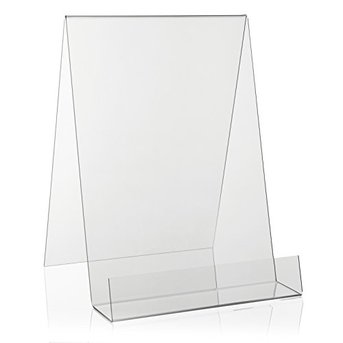 Buchständer/Buchaufsteller als Warenträger und Schrägsteller im DIN A4 Format aus original PLEXIGLAS®