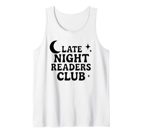 LATE NIGHT READERS CLUB X Bücher Leserin Books Buchliebhaber Tank Top