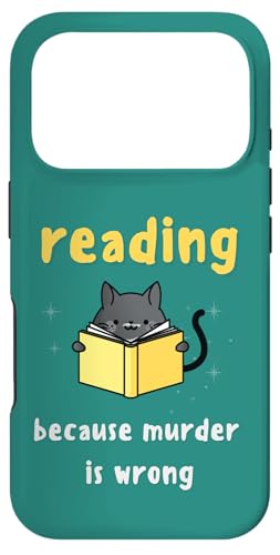 Hülle für iPhone 17 Pro Gemütliche Krimi-Lesung Weil Mord falsch ist