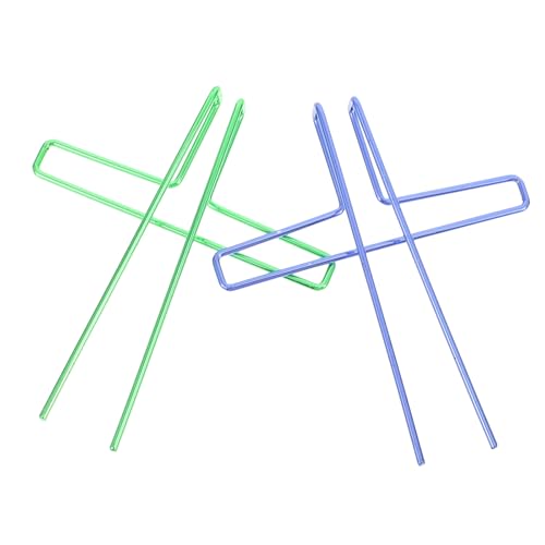 Veemoon 2 Stück Metall Notenklammern für Musiknoten und Bücher Glatte Kanten Praktische Buchseitenhalter zum Fixieren Beim Lesen und Betrachten