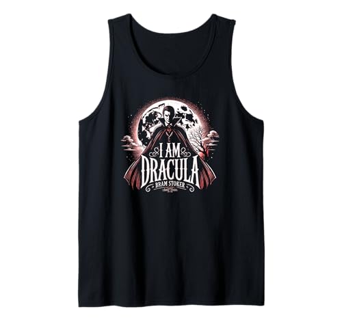 I Am Dracula – Bram Stoker Vampir Dracula Halloween Zitat Tank Top