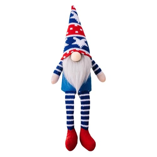4. Juli Patriotische Gnome – Stars Streifen schwedische Zwergfiguren | 4. Juli Unabhängigkeit Gedenktag GNOME, Herr und Frau Swedish Tomte Tomte Plüschzwerge für den Unabhängigkeitstag