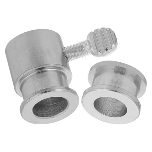 Parliky Rotisserie Spieß Ersatzteile aus Eisen-Chrom Grillspieß Begrenzungshülsen und Schrauben für Gasgrill Stabile Grillrosthalterung für Gleichmäßiges Grillen bei Outdoor BBQ und