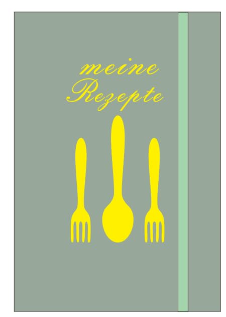 ZXHQ Rezeptbuch zum Selberschreiben A5, Deutsch, 126 Seiten, 2-Seiten-Layout pro Rezept – mit Inhaltsverzeichnis & Schutzcover, DIY Koch- & Backbuch - 2