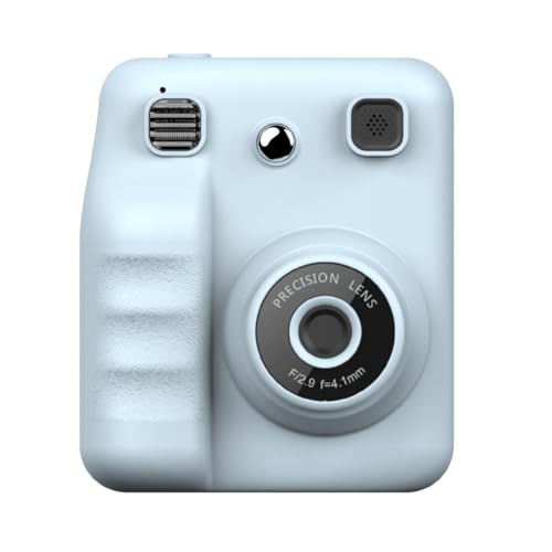 Suoumwa Digitale Videokamera Kinder Digitale Foto Druckkamera 1080p HD Kids Geschenk für 3- Bis 12-Jährige Mädchen Blau