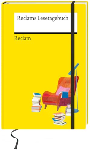 Reclams Lesetagebuch: Edles Book Journal, Bullet Journal, Reading Journal – Für den Buchclub oder als Geschenk – A5, mit Fadenheftung, Lesebändchen, Froschtasche und Verschlussgummi