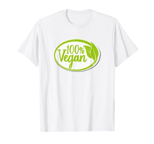 100 % vegane, coole vegetarische Grafik T-Shirt