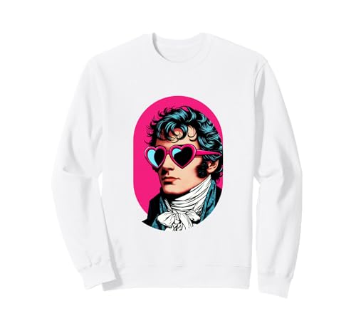 Valentinstag Pride & Prejudice - Mr Darcy Heart Eyes Sweatshirt