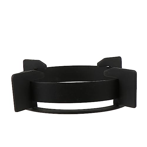 VICASKY Gasherd Halterung Wok-Brenner Hütte Wok-ständer Induktion Topf- Und Pfannen-Organizer Für Unterstützung Wok -zubehör Gestell Wok Für Gasherd Braten Groß Wok-Ring Black Gusseisen