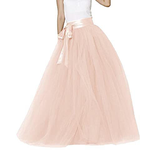 Faschingskostüm Damen Frauen Hohe Taille Großer Rock Elastischer Gürtel Netzrock Party Tutu Puffy Rock Einheitsgröße