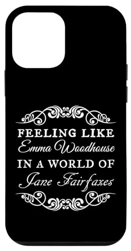 Hülle für iPhone 12 mini Lustiges Emma Woodhouse Jane Austen Buch-Design für Frauen