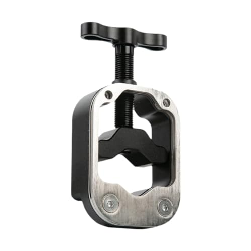 Perfeclan Fahrrad-Sägeführung, Fahrrad-Vorderradgabel-, Stabiler Fahrrad-Gabelschaft, Sattelstütze, Lenker-Schnittsägeführung für Mountainbikes, Schwarz