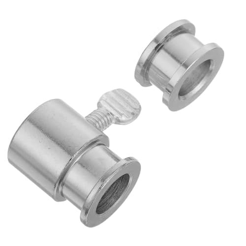 BCOATH Rotisserie Spieß Stopper Verchromte Eisen Grillspieß Ersatzteile mit Limit-hülsen Stabile BBQ Zubehör für Gasgrill Gleichmäßiges Garen bei Outdoor Grillpartys