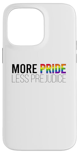 Hülle für iPhone 14 Pro Max More Pride Less Prejudicce Jane Austen LGBT Fun Gay Lit Meme