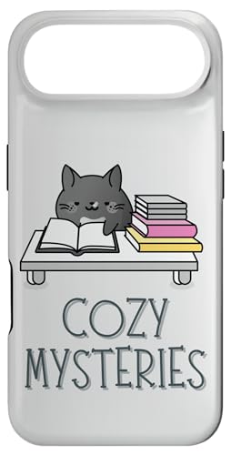 Hülle für iPhone Air Cozy Mysteries Katzen-Lesebücher