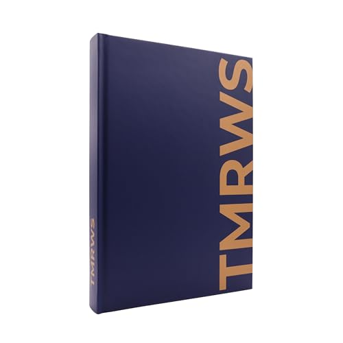TMRWS - Journal Tagebuch für Fokus, Klarheit, Achtsamkeit und Gesundheit. Daily Planner und Organizer für 12 Wochen.: Notizbuch Wochenplaner undatiert in blau