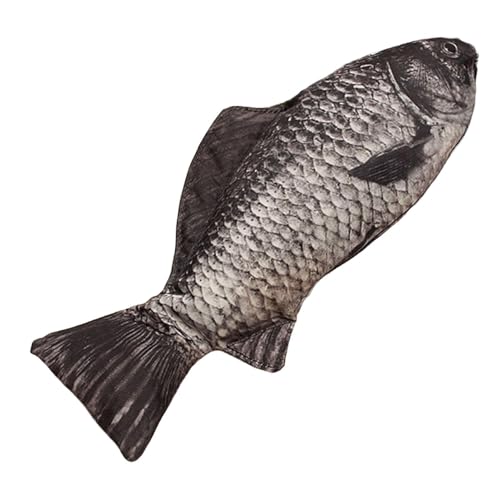 Generico Federhäuser Fisch - Kreative Simulation Karausche Feder Pacas | Fish Funny Walet Karausche | Nylon Funny Wallet Classroom Für Schule, Jungen, Büros, Geschenke