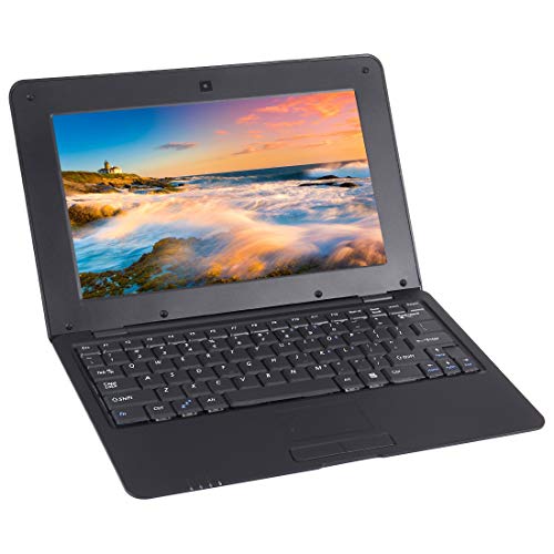 TDD-10.1 Netbook PC, 10.1 Pouces, 1 Go + 8 Go, Android 5.1 ATM7059 Quad Core 1.6 GHz, BT, WiFi, HDMI, SD, RJ45 (Noir)