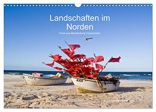 Landschaften im Norden (Wandkalender 2026 DIN A3 quer), CALVENDO Monatskalender: Fotos aus Mecklenburg Vorpommern (CALVENDO Natur)