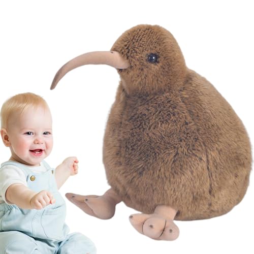 Plush Kiwi Bird Toys Plüschtier | Cuddly weiches Kiwi-Vogelspielzeug | Hässliche Teddybär-Plüschtiere | Bequeme Plüschtier-Puppen für Kinder, Kinder, Geburtstag