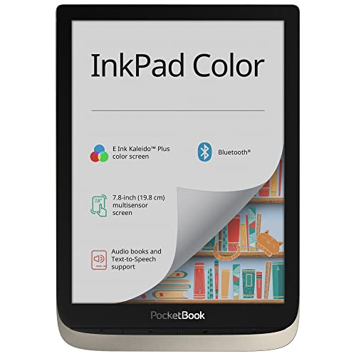 PocketBook InkPad Color - Moon Silver, E-Book Reader