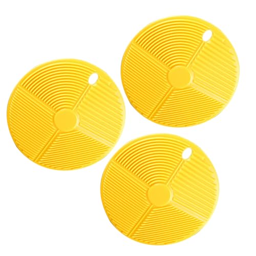 FONDOTIN 3 Stück Nudelbrett aus Robustem Kunststoff Leichtes Pasta Brett für Hausgemachte Pasta und Teigtaschen Tragbares Kochbrett für Küche und Picknick