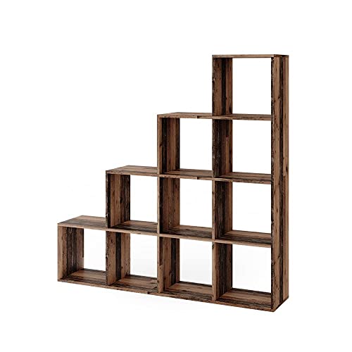 Vicco Treppenregal, Antikholz, 138 x 143 cm