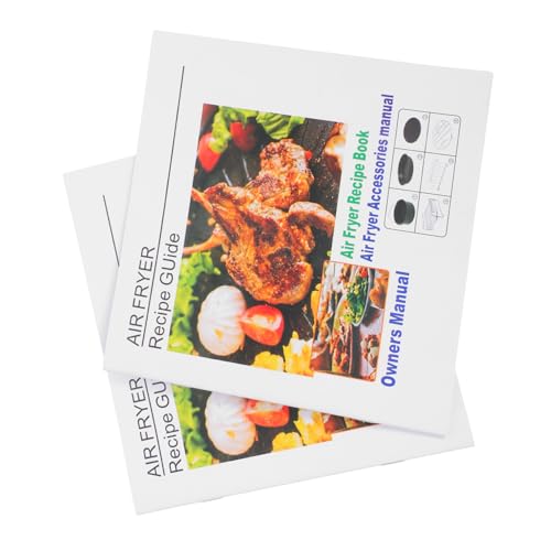 Garneck 2 Stück Anleitungen für Gesunde Köstliche Gerichte für Anfänger und Familienfeiern mit Vielseitigen Rezepten Verbesserung Ihrer Kochkünste